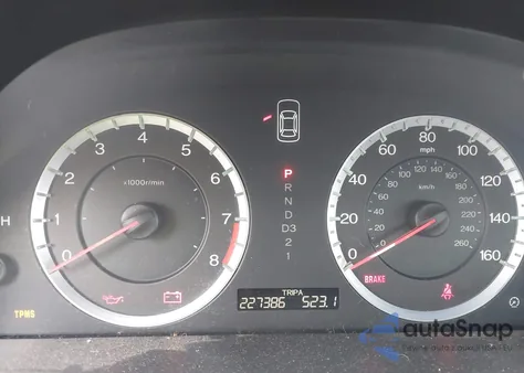 2009 Honda Accord 2.4 Ex-L z USA, uszkodzony, nr VIN 1HGCP26809A109925